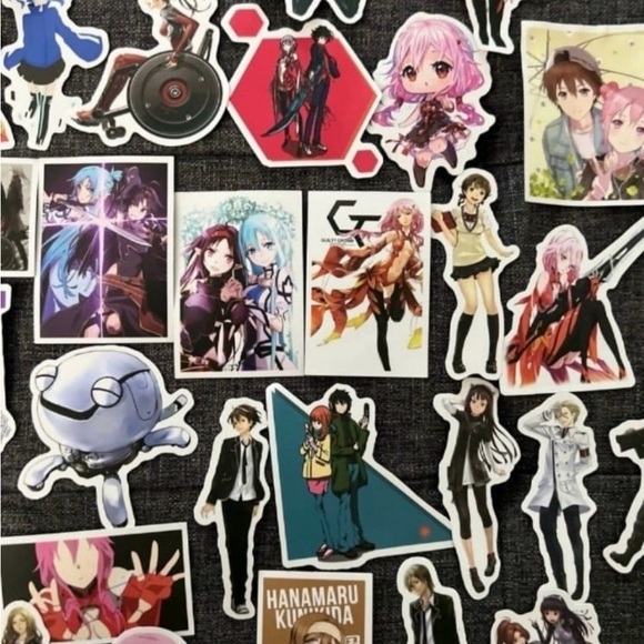 Guilty Crown Anime 50 pcs Sticker Set - Picture 3 of 6